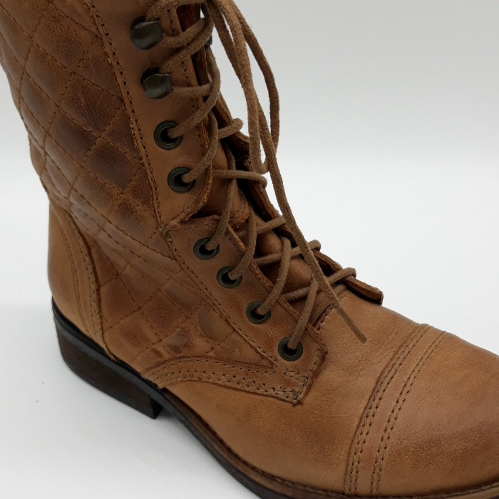 Steve Madden Saffrin Leather Boots Sz 7.5 - Picture 3 of 8
